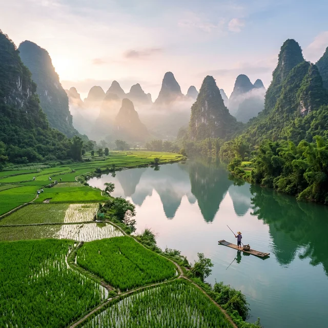 Yangshuo Karst Peaks